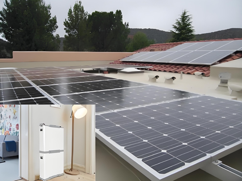 lithium ion battery system for home solar power