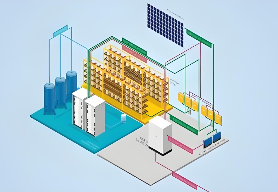 solar energy and battery storage solutions